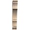 Ekena Millwork Balboa Traditional Rough Sawn Bracket, Douglas Fir, 4"W x 22"D x 26"H BKT04X22X26BOA01RDF - alternate 2